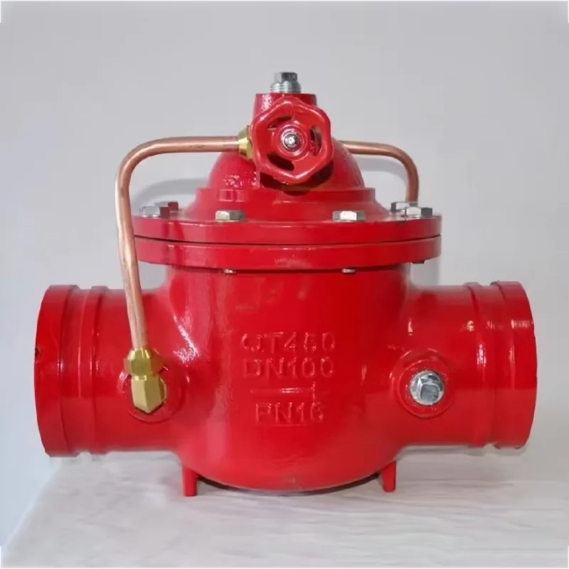 Langsam schließendes Rillen-Mikrowiderstands-Rückschlagventil